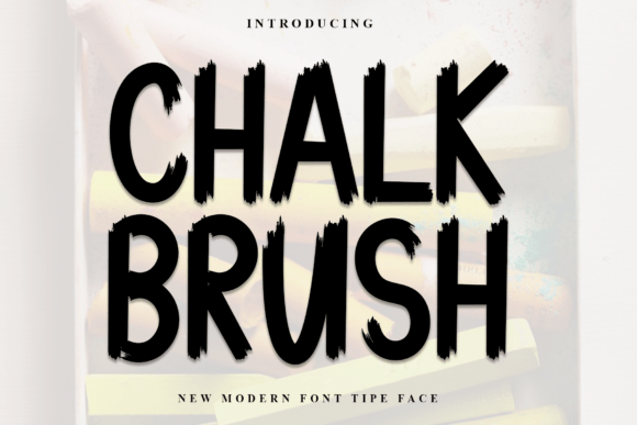 Chalk Brush Typeface Review for Creative Branding
