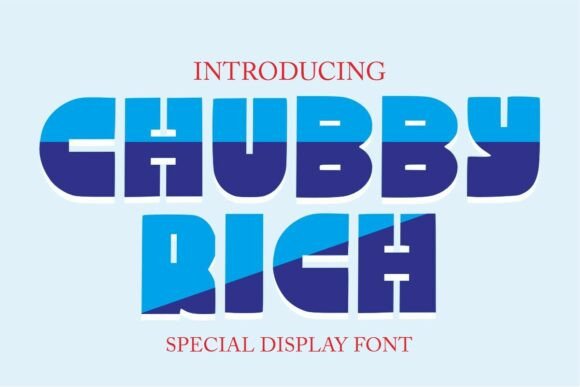Chubby Rich Typeface Review: Elevating Editorial Design with Playful Display Fonts