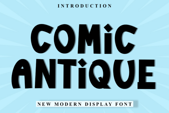 Comic Antique Typeface: A Designer’s Take on Warm, Playful Branding