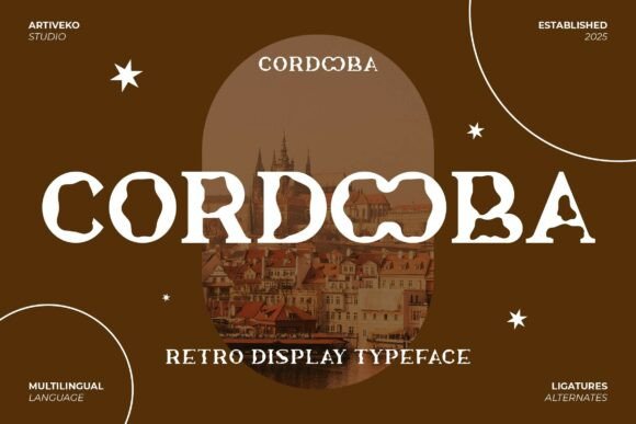 Cordooba: The Modern Display Font for Bold Brand Identity