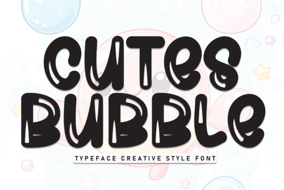 Cutes Bubble Typeface for Playful Campaign Design