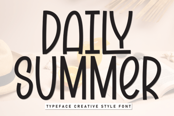 Daily Summer: A Casual Display Font for Approachable Branding