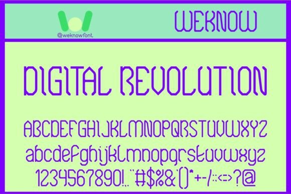 Digital Revolution Typeface: A Designer’s Branding Journey