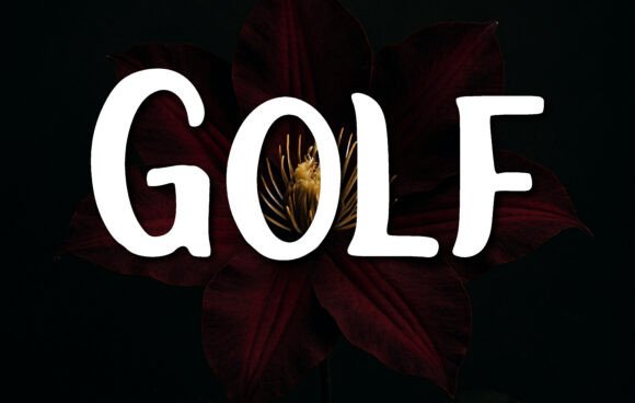 Golf Display Font: A Clean, Rounded Typeface for Confident Branding