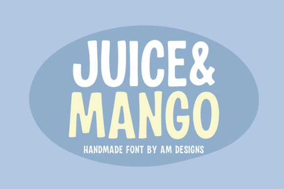 Juice Mango: A Display Font for Handmade Branding