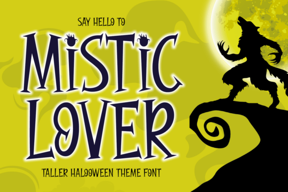 Mistic Lover: The Bold Display Font for Enchanting Digital Campaigns