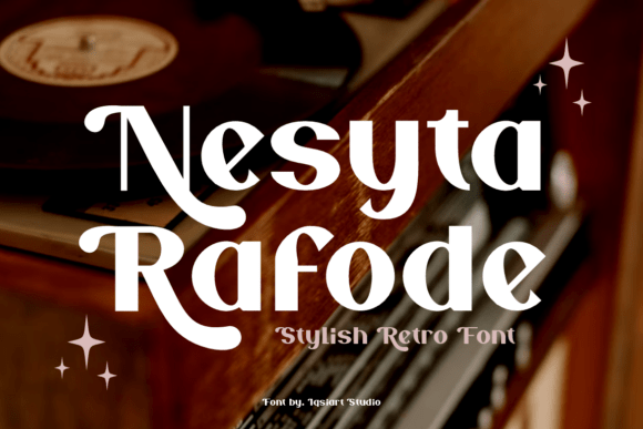 Nesyta Rafode: The Stylish Retro Font for Scroll-Stopping Visuals