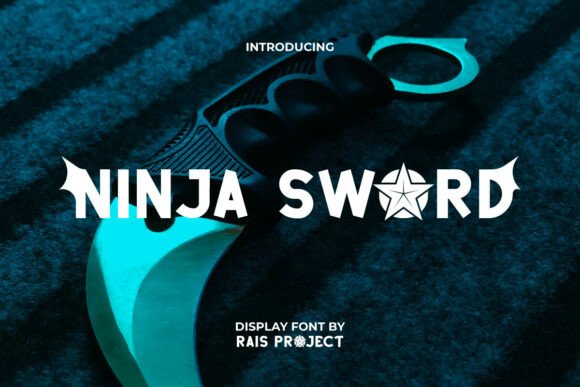 Ninjasword: A Bold Display Font for Modern Brand Identity