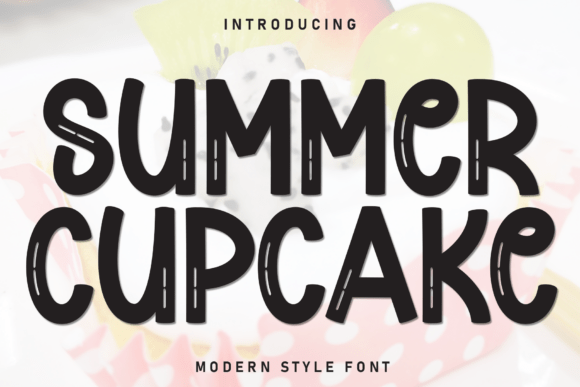 Summer Cupcake Typeface Review for Handmade Brands