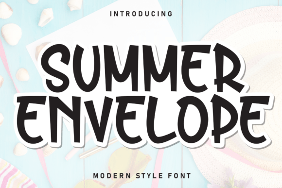 Summer Envelope Font Review: A Casual Display Gem